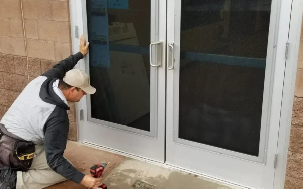 Security Door install